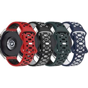 Watch Bands Compatible with iTech Fusion 2/2R for Women & Men - Breathable Silicone Replacement Wristbands - Adjustable Sport Strap with Quick Release