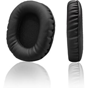 Replacement Ear Pads for Audio-Technica ATH-M50X, Headphone Earpads Cushions Compatible with ATH-M50X, ATH-M50xBT2, ATH-M40X, ATH-M30X, ATH-M20X, ATH-M10 & ATH-MSR7, Ear Covers-Black