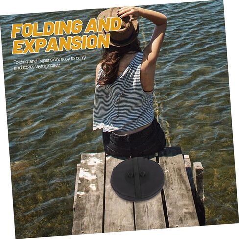 KICHOUSE Collapsible Stool Cushion for Camping Fishing and Outdoor Use Portable Folding Chair Cushion for Enhanced Comfort for Household and Travel Use in Saudi Arabia