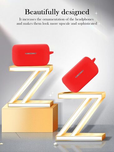 قضية للتقنيات EAH-AZ100 Technics Class HI-FI اللاسلكية ، وغطاء واقية ناعمة ، وغطاء سيليكون بوفوجاك مع مجموعة المفاتيح و Lanyard للتقنيات EAH-AZ100-KBUDS-Black in Kuwait