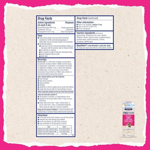 Mucinex® حمى الأطفال، التهاب الحلق، وأدوية السعال، طب البرد للأطفال / دواء السعال للأطفال، دواء للأطفال لتخفيف الأعراض المتعددة، سائل بنكهة العسل، 4 أونصة سائلة in Kuwait