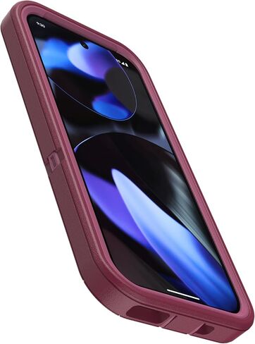 OtterBox Google Pixel 9 & Pixel 9 Pro (Only) - Defender Series Case - Black - Rugged & Durable - with Port Protection - Includes Holster Clip Kickstand - Microbial Defense Protection in Saudi Arabia