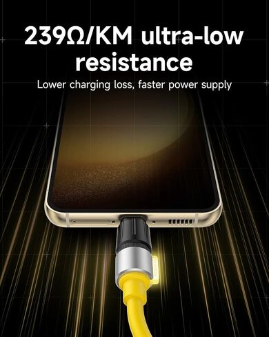 USB C to USB C Cable, 240W (5A) 3.9 ft Silicone Type C Fast Charging Cable for iPhone 16/15/ Pro MacBook, iPad,Switch, Steam Deck in Saudi Arabia