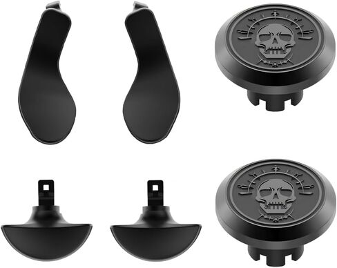 for PS5-Edge Controller Replacement Parts - Thumbsticks, Paddles, Trigger Buttons Accessories for Edge Controller (Red) in Saudi Arabia