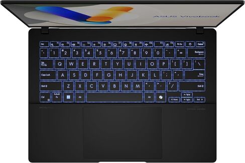 ASUS Vivobook S 14 2025 Laptop, 8-Core Intel Core Ultra 7 Processor 258V, 14" WUXGA Display, Intel ARC Graphics, 32GB LPDDR5 2TB SSD, Backlit Keyboard, Thunderbolt 4, Wi-Fi 7, Win11 Pro in Saudi Arabia