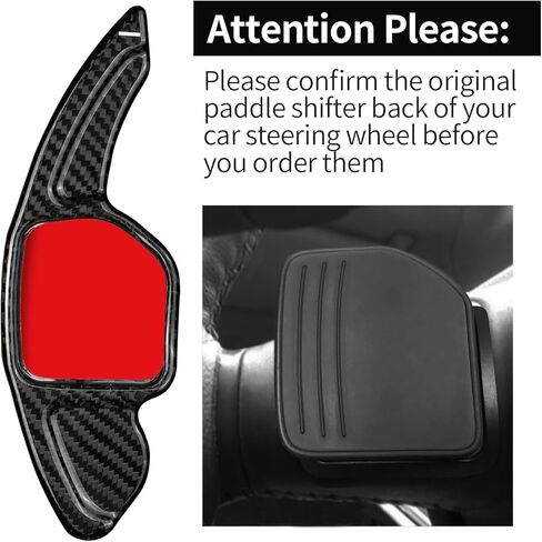 تمديد مجداف شيفتر يناسب مقعد الحمراء أتيكا ليون كوبرا MK3 2023، ألياف الكربون عجلة القيادة مجداف يناسب أودي S6 S7 SQ5 Q3 Q5 2013-2024 A7 RS3 RS5 RS6 RS7 TT TTS 2017 الملحقات in Kuwait
