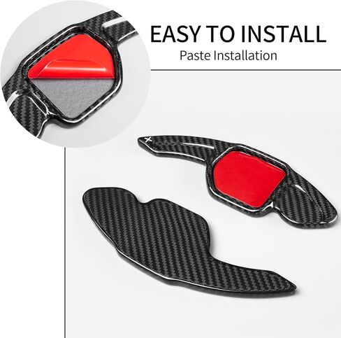 تمديد مجداف شيفتر يناسب مقعد الحمراء أتيكا ليون كوبرا MK3 2023، ألياف الكربون عجلة القيادة مجداف يناسب أودي S6 S7 SQ5 Q3 Q5 2013-2024 A7 RS3 RS5 RS6 RS7 TT TTS 2017 الملحقات in Kuwait