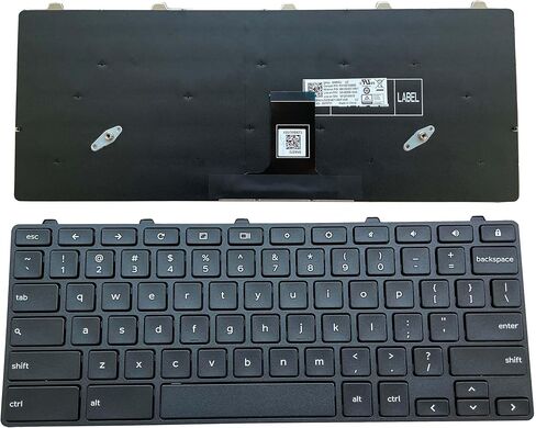 New Keyboard for Dell Chromebook 11 3100 Touch 5190 Touch 3400 3110 0D2DT 00D2DT 03G0H0 US Power Key(Not for 3100 2in1,5190 2in1,3110 2in1) in Kuwait