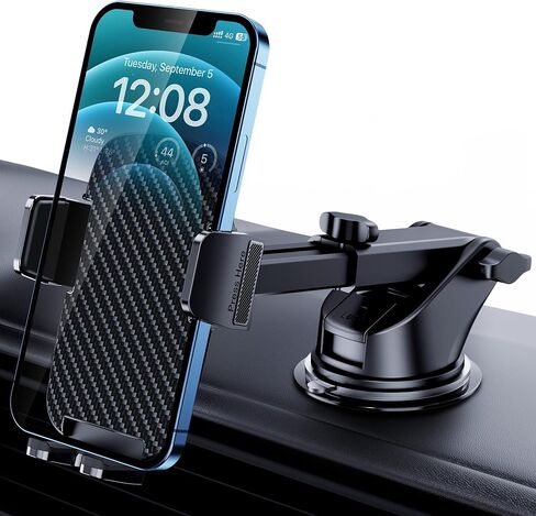 Car Phone Holder [6.2in Flexible Long Arm] Cell Phone Car Mount for iPhone Dashboard Windshield Accessories Automotive Phone Holder for Car Universal Cradles for iPhone Android Smartphone in Saudi Arabia