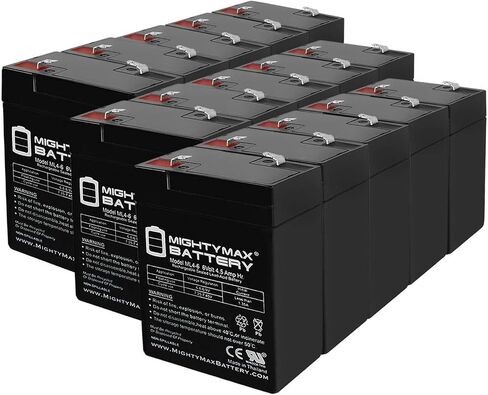 Mighty Max Battery 6V 4.5AH Battery Replaces Power Wheels Harley Rocker - P5065 in Saudi Arabia