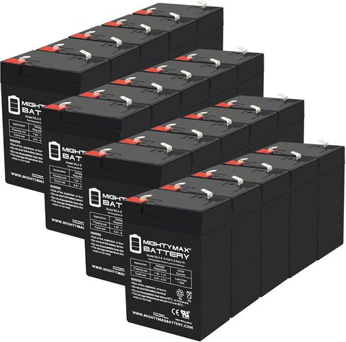 Mighty Max Battery 6V 4.5AH Battery Replaces Power Wheels Harley Rocker - P5065 in Saudi Arabia
