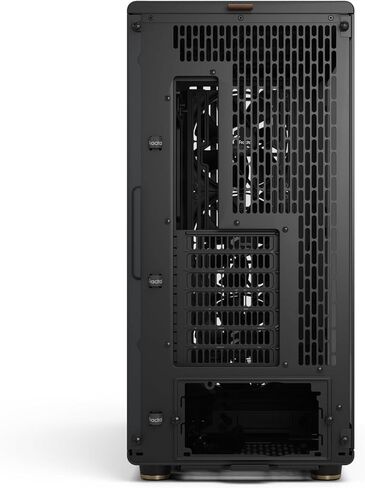 Fractal Design North XL RC Charcoal Black TG Dark - Reverse Connection Motherboard Compatible - Three 140mm Aspect PWM Fans Included- Type C USB - ATX Airflow Full Tower PC Gaming case in Saudi Arabia