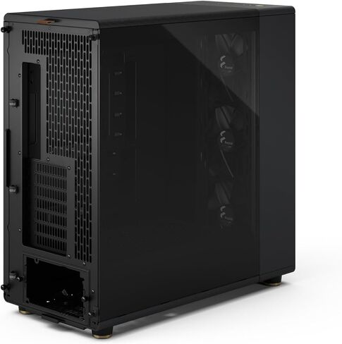 Fractal Design North XL RC Charcoal Black TG Dark - Reverse Connection Motherboard Compatible - Three 140mm Aspect PWM Fans Included- Type C USB - ATX Airflow Full Tower PC Gaming case in Saudi Arabia