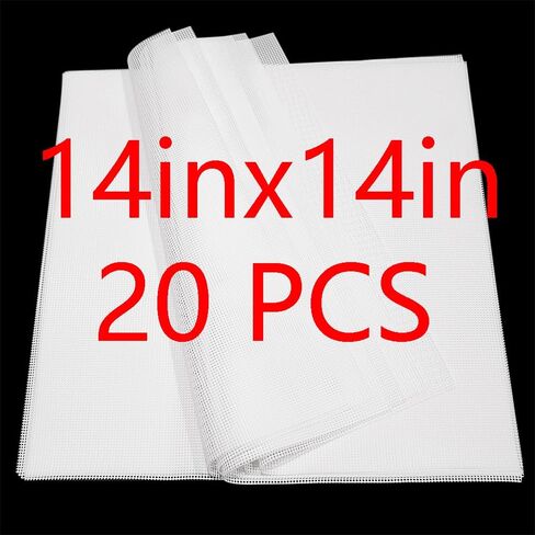 صفائح تجفيف شبكية من السيليكون لـ COSORI - 6 قطع صفائح تجفيف 12 × 13 بوصة متوافقة مع Magic Mill Ivation Chefman ChefWave in Kuwait