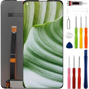 عرض شاشة LCD جديدة متوافقة مع Blu G61S G0630WW 6.5 بوصة بديل لتجميع أرقام شاشة اللمس مع مجموعة أدوات الإصلاح التي تمت ترقيتها