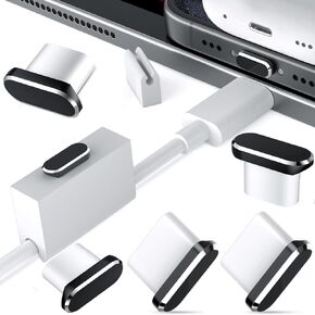 Open Ear USB C Headphones Wired and 5 Pack USB C Anit Dust Plugs