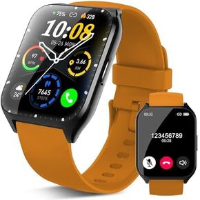 Smart Watch for Men Women (Answer/Make Calls), 1.85" HD Smartwatch