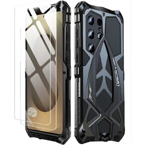 بالنسبة إلى Samsung Galaxy S25 Ultra Metal Case ، تغطية قضية الهاتف الوعرة العسكرية الشاقة ، فالفري Galaxy S25 Ultra ، ومكتملة الطبقة المزدوجة مقاومة للصدمات في الهواء الطلق لـ Samsung S 25 Ultra ، Red ، Red