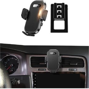 Upgraded Car Phone Holder Fits for Volkswagen VW 2012-2013 Golf R & 2010-2014 Golf/GTI Auto Accessories,Cradles Adjustable Cell Phone Mount for 4-7 in Phones