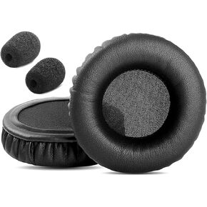 Professional Earpads Cushion Replacement Compatible with JLab Go Work Wireless On-Ear Headphone Ear Pads with Skin-Friendly Leather and Memory Foam