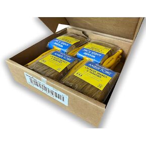 Wooster Brush Amber Fong Brown China Bristle Paint Press 2 Inch Flat - Pack من 12