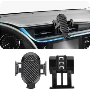 Car Phone Holder Fits for Toyota Corolla 2017-2019 Accessories,Thick Cases Friendly,Cell Phone Mount for 4.7-7 in Phones,360 Degree Rotation,Easy to Install