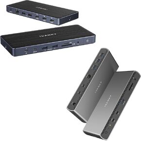 iVANKY Intel Certified Thunderbolt 5 Dock, FusionDock Pro 3 Docking Station & iVANKY 14-in-1 FusionDock Pro 1