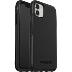 OtterBox iPhone 11 (Non-Retail/Ships in Polybag) Symmetry Series Case - Non-Retail/Ships in Polybag - Black, Ultra-Sleek, Wireless Charging Compatible, Raised Edges Protect Camera & Screen