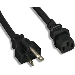 Kentek 3 أقدام FT NEMA 6-20p إلى IEC-60320 C13 كابل الطاقة 14 AWG 15A/250V SJT DUTHY