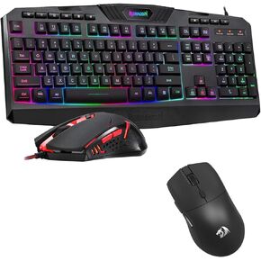 Redragon Gaming Keyboard and Mouse and Lightweight Mouse