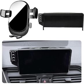 Car Phone Holder for Audi Q5/SQ5 Auto Accessories [Only for Audi 2009-2017 Q5 & 2014-2017 SQ5] [Auto Lock Hands Free Cell Phone Mount Car fits for iPhone & All Smartphones]