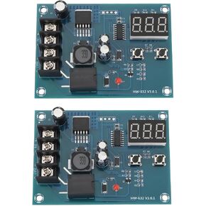 وحدة التحكم في شحن البطارية 2x وحدة التحكم XH-M603 محولات الطاقة 12-24V وحدة التحكم في وحدة التحكم في وحدة التحكم في الشحن مع عرض LED 20A