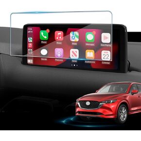 Screen Protector For Mazda CX5 2021-2024, Tempered Glass Protective Film For CX-5 2024 2023 2022 Accessories - 10.25 inch