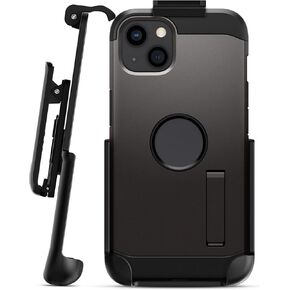 Encased Belt Clip Holster for Spigen Tough Armor Case Compatible with iPhone 13 Mini (Case not Included)