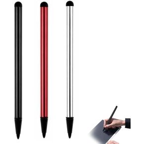3Pcs Stylus Pens for Touch Screens,3 in 1 Stylus Universal High Sensitivity and Pencil for iPad,Compact and Light Pen for All Touch Screen Devices Accessories (Black)