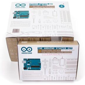 Arduino Starter Kit Classroom Pack [K000007-6p] (كتاب المشاريع الإنجليزية) مجموعة الإلكترونيات الرسمية