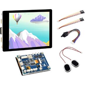 RP2350 2.8inch Capacitive Touch Display Development Board, 240x320, IPS Panel, 5-Point Touch, SPI Interface Display, Accelerometer and Gyroscope Sensor, I2C Interface 5-Point Touch