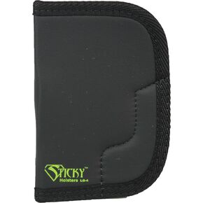 Sticky Holsters Concealment Holsters for Men and Women - LG-4 Large - Fits Large Revolvers, Kimber K6 3, and Similar up to 3" Barrel - Suitable for Left and Right-Hand Draw; IWB or Pocket Carry