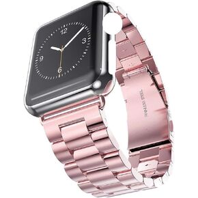 نطاقات الساعات الذكية لحزام Apple Watch 38mm 40mm 41mm 42mm 44mm 45mm 46mm 49mm ، حزام معصم مقاوم للصدأ لسلسلة iWatch 10 9 8 7 6 5 4 3 ultra se 2 1