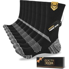جوارب عمل طاقم العمل المذكورة للرجال ، رطوبة فتيل جوارب الحذاء الجوارب الرياضية لعجلات رياضية للمشي لمسافات طويلة تعمل in Kuwait