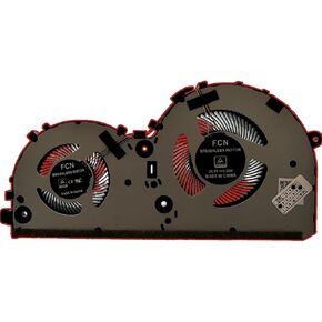 VoltaGuru New Laptop CPU Cooling Fan Replacement for Lenovo Ideapad L340-15, L340-17, L340-15IRH Type 81LK, L340-17IRH Type 81LL, PN: DFS5K12214161D, DC28000E1F0, 5F10S13887