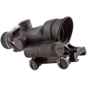 Trijicon TA02-D-100391 ACOG 4x32mm LED Illuminatedx 40mm, Green, 223 Chevron Reticle with TA51 Mount, Black