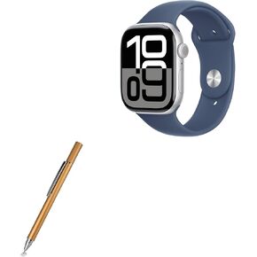 BoxWave Stylus Pen Compatible with Apple Watch Series 10 (46mm) - FineTouch Capacitive Stylus, Super Precise Stylus Pen - Champagne Gold