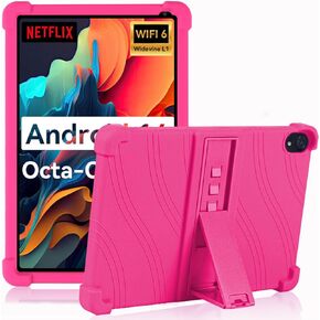 Atooz لـ URAO C107 CASE 10.1 بوصة ، علبة أطفال ناعمة من أجل URAO 10.1 بوصة 2025 مع حامل (أسود)