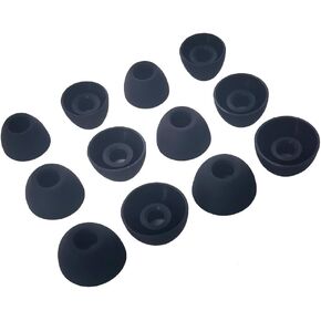 Eartips Compatible with TOZO A1 / Agile Dots Wireless Earbuds * 6 Pairs