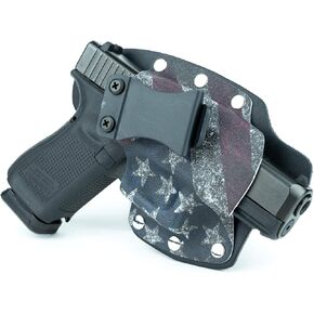 Slanted Flag IWB Hybrid Concealed Carry Holster (Right-Hand, for Taurus TX22)