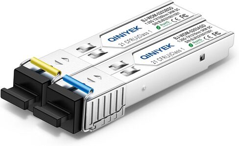 زوج واحد من وحدة Simplex LC 3KM، موصل ألياف أحادي الوضع 1.25G، SFP-WDM-SM 1000BASE BiDi 1310nm/1550nm SFP وحدة إرسال واستقبال in Kuwait