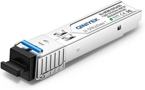 زوج واحد من وحدة Simplex LC 3KM، موصل ألياف أحادي الوضع 1.25G، SFP-WDM-SM 1000BASE BiDi 1310nm/1550nm SFP وحدة إرسال واستقبال in Kuwait