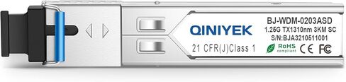 زوج واحد من وحدة Simplex LC 3KM، موصل ألياف أحادي الوضع 1.25G، SFP-WDM-SM 1000BASE BiDi 1310nm/1550nm SFP وحدة إرسال واستقبال in Kuwait