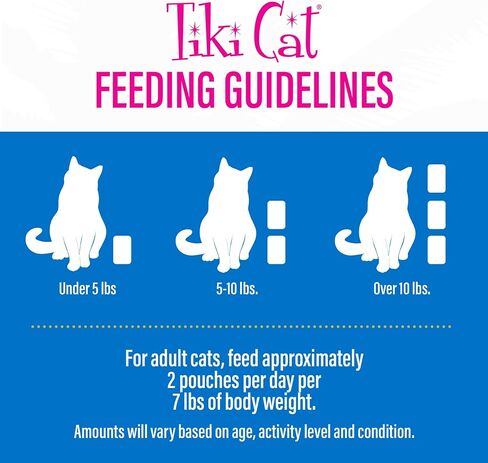 Tiki Cat Luau Velvet Mousse Wet Cat Food, Variety Pack, 2.8oz Pouch, 12ct in Saudi Arabia